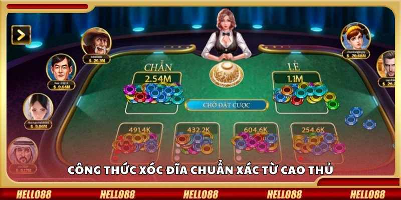 Khám phá công thức xóc đĩa chuẩn xác từ cao thủ